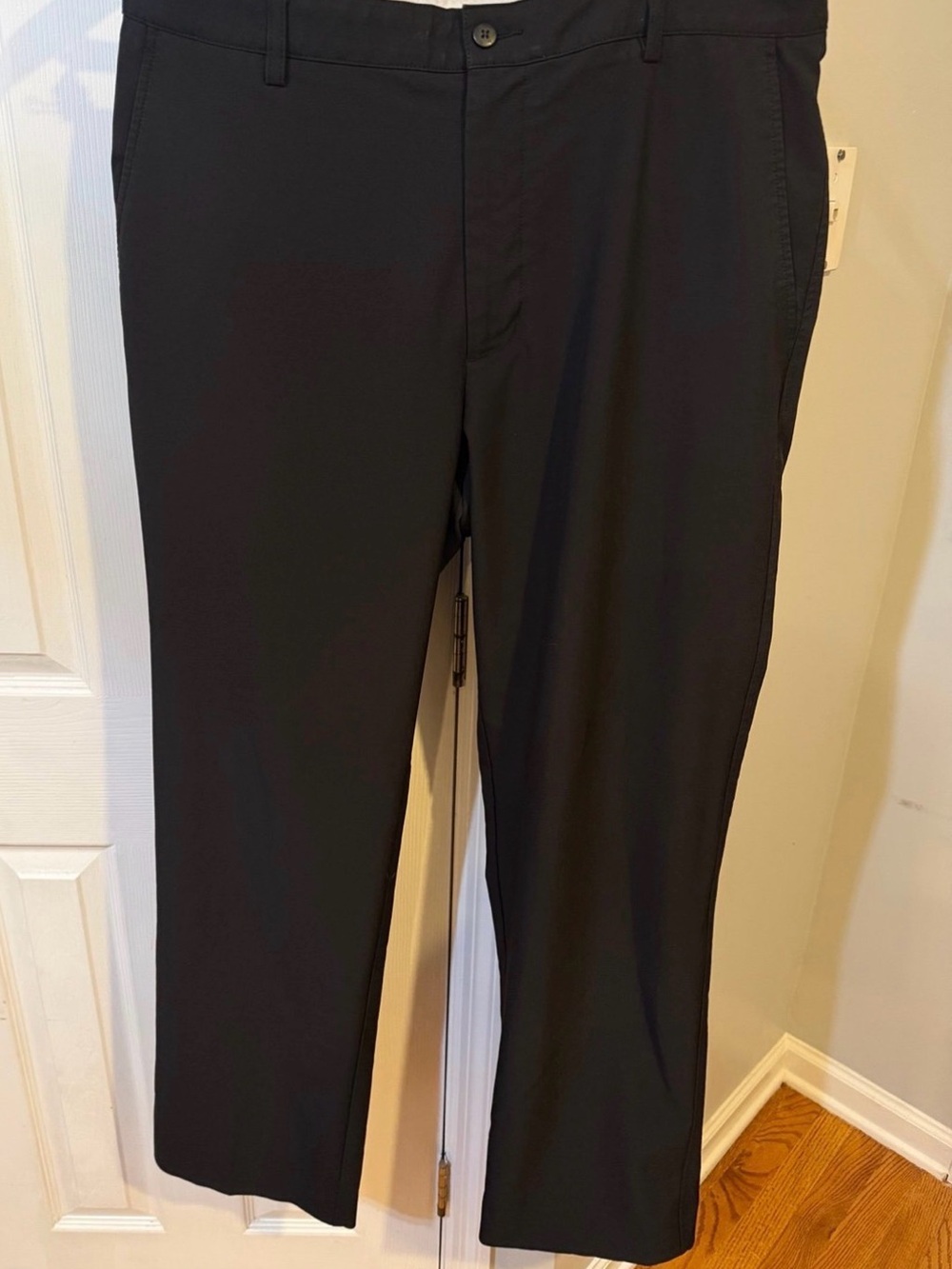 Footjoy FJ Golf Pants Mens 36x32 Black Athletic Fit Stretch Performance Casual